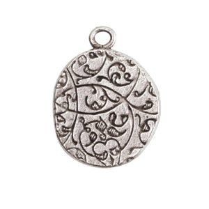 Layers Of Healing Necklace - Crest Antique Silver