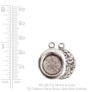 Layers Of Healing Necklace - Crest Antique Gold