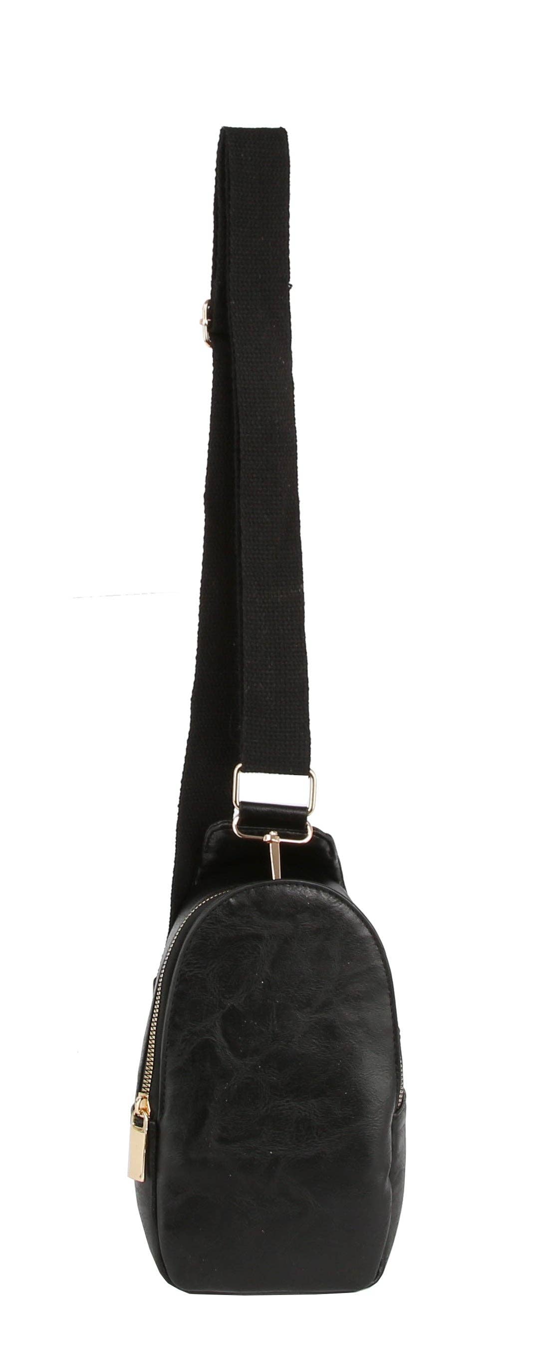 LQ286-1 Cathy Sling Bag: Black
