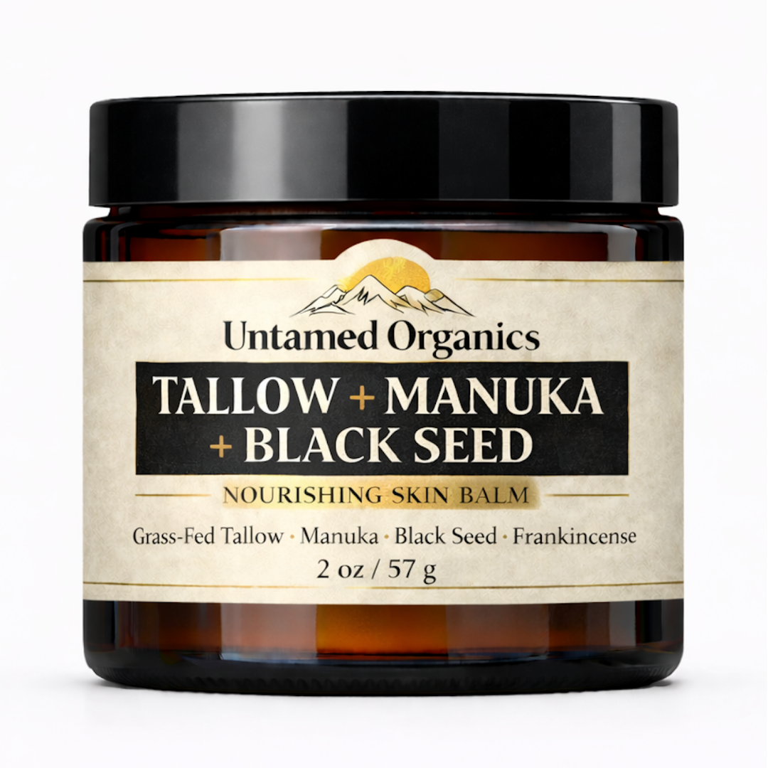 Tallow Manuka Honey & Black Seed Skin Balm - 2 oz