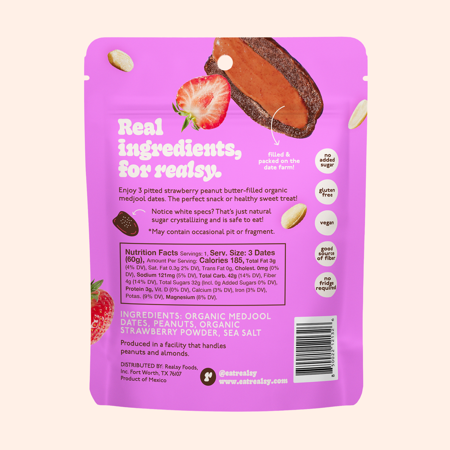 PB&J Dates | Snack Packs