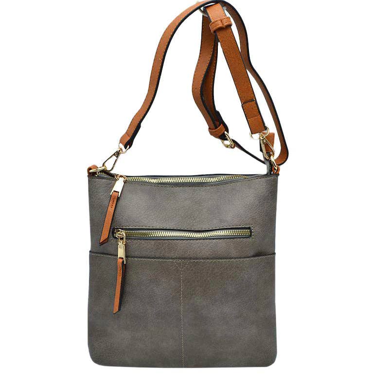 LQF038Z Fashion Crossbody Bag: Gold
