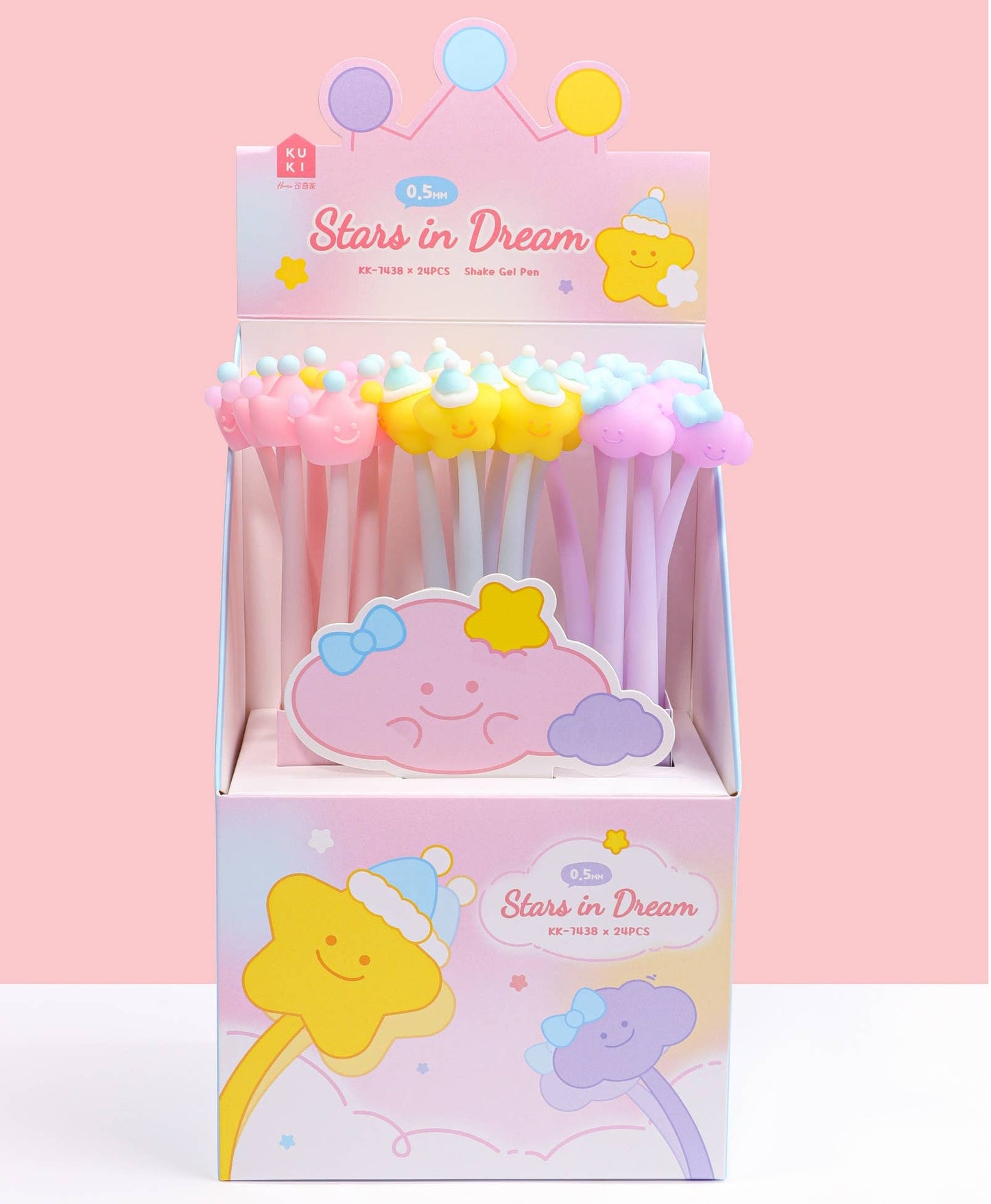 22564 STAR DREAM WORLD WIGGLE GEL PEN