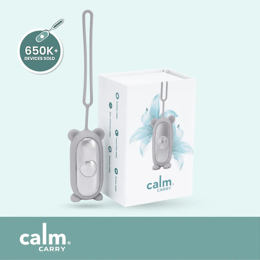 CalmCarry Kids Mini Bear Grey
