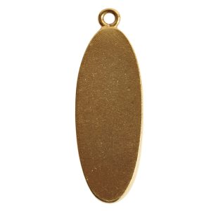 Layers Of Healing Necklace - Oblong Antique Brass