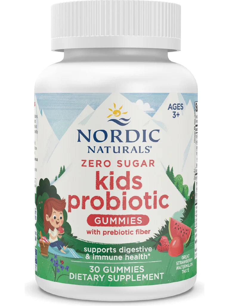 Probiotic Gummies Kids 30 Nordic ZERO SUGAR