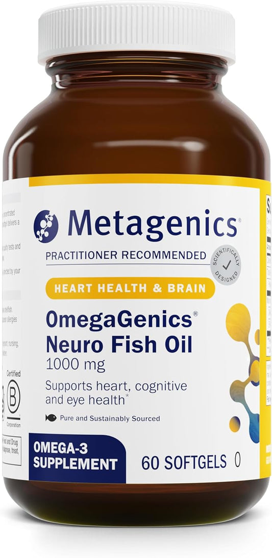 OmegaGenics Fish Oil Neuro 1000 mg 60 caps