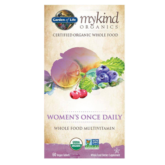 Women's Once Daily ORGANICS 60 vegan tab
