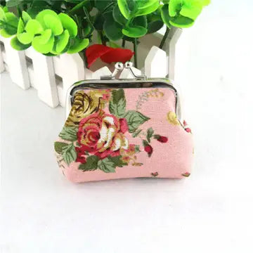 Coral/Pink Coin Purse