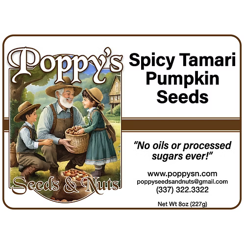 Spicy Tamari Pumpkin Seeds