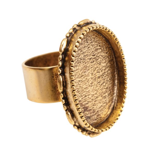 Layers Of Healing Ring - Adjustable Ornate Sterling Silver