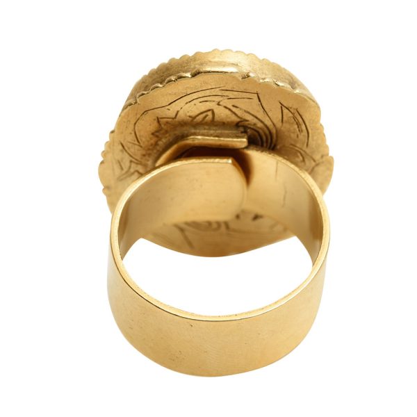 Layers Of Healing Ring - Adjustable Ornate Sterling Silver