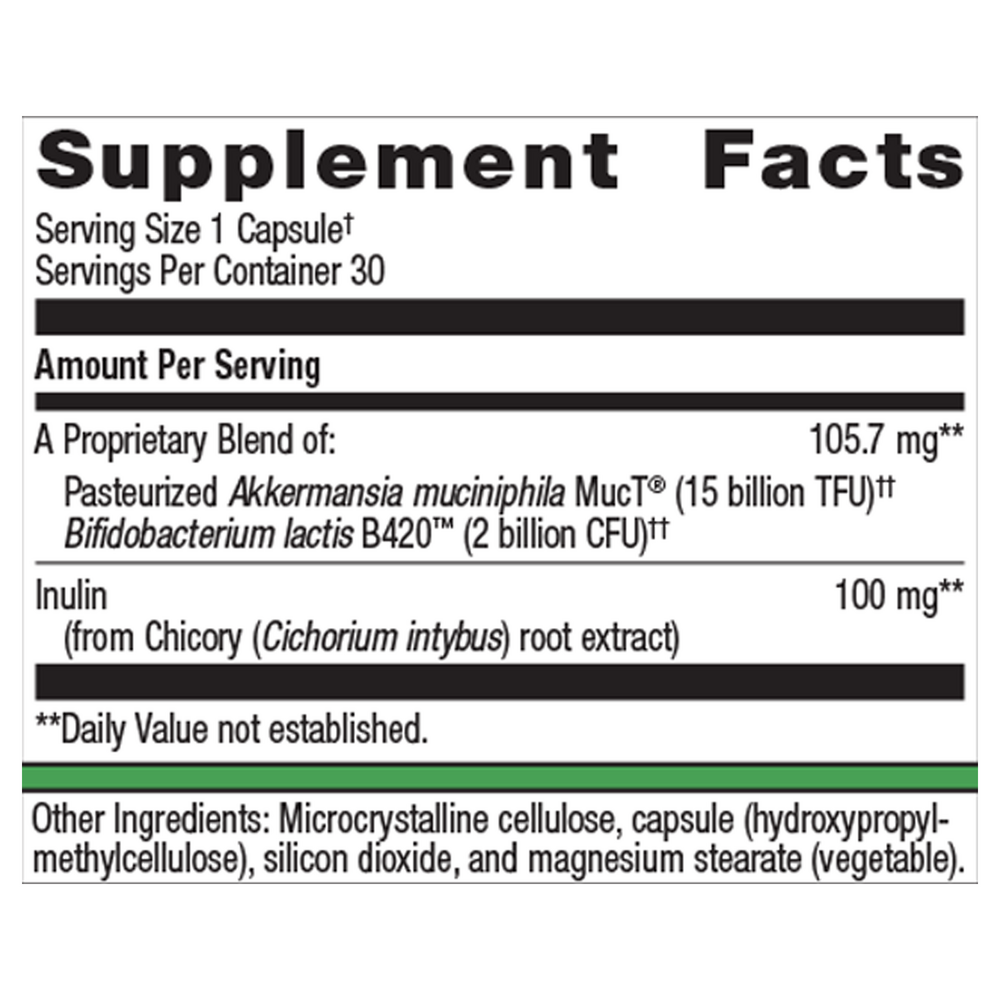 UltraFlora Triplebiotic with Akkermansia Metagenics