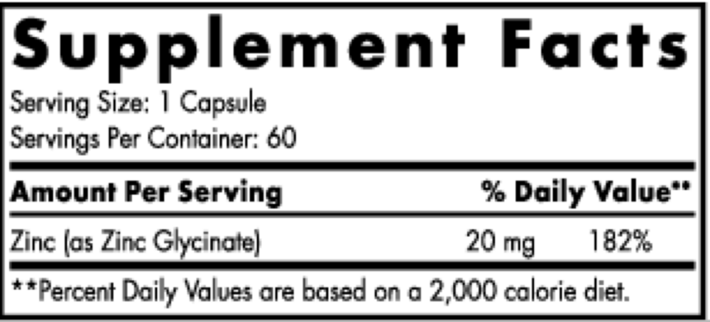 Zinc Glycinate - Nordic