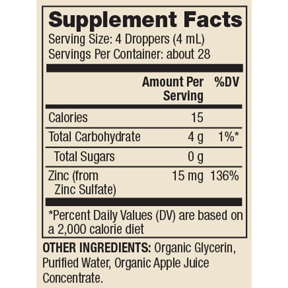 Zinc Liquid Drops Dr. Mercola